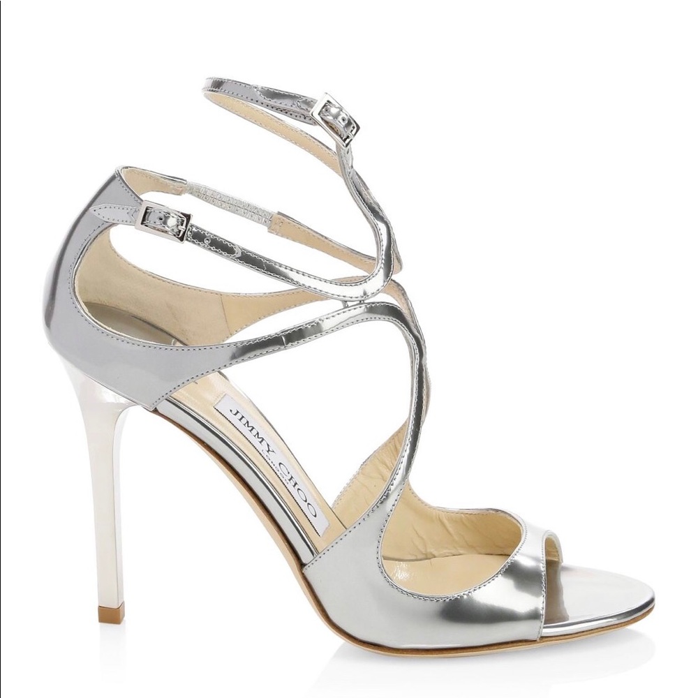 Iconic Jimmy Choo Strappy Heels!! Box included:)